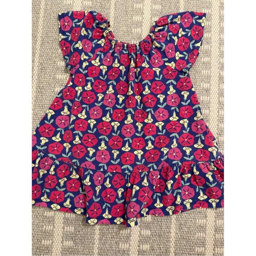 Tea Collection Twirl Floral Dress Flutter Sleeves 3T